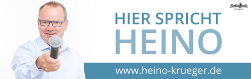 Moderation des Polderlaufs von Heino Krüger (Ossiloop)